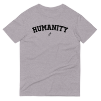 HUMANITY Luxury Tee - Grey (Premium Soft Cotton Blend)